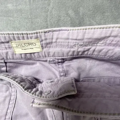 Pilcro by Anthropologie Pants 30 Lavender Wide Barrel Leg Cropped Baggy Spring