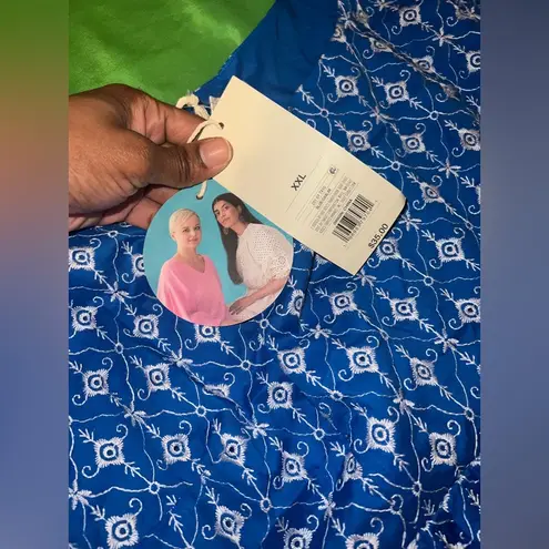 NWT Rhode x Target Blue Patterned Mini Dress size XXL