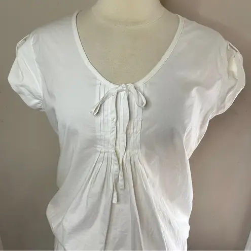 United Colors Of Benetton NWT Cotton Poplin Cap Sleeve Mini Dress, Medium