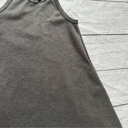 Ayla XS gray high neck tank top swing dress
