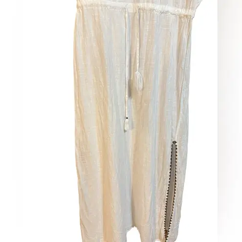 Michael Stars Mila Embroidered Cover Up White Beach Vacation Soft Girl Sz M