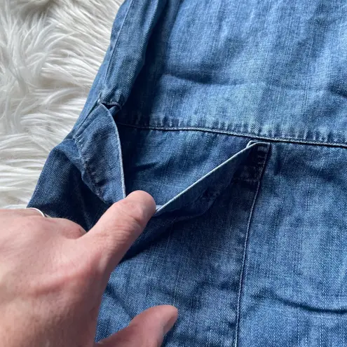 Superdry Desert T-shirt Chambray Indigo Dress