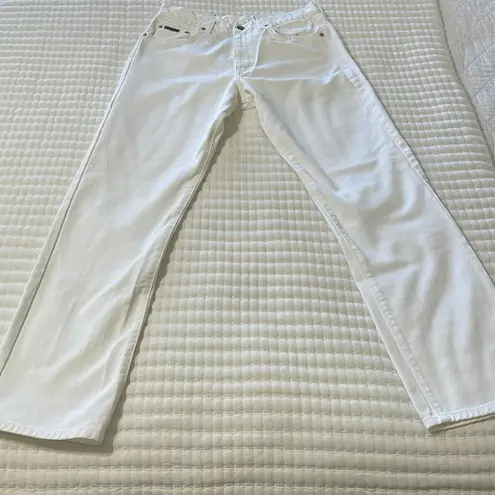 Calvin Klein Jeans Calvin Klein White Vintage Jeans 32" Inseam Size 11