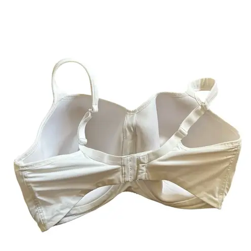 Panache Women's High Impact Underwire Sports Bra Sz 38H White Moisture Wicking