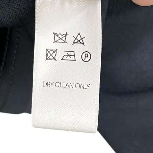 BHLDN Fit And Flare Midi Dress Navy Blue A-Line Bridesmaid Women’s Size 6