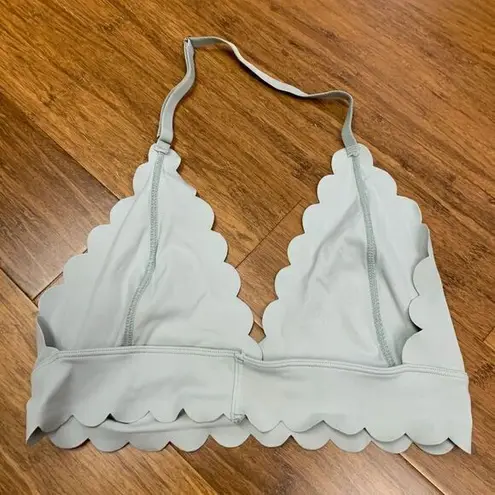 Urban Outfitters Out From Under‎  Sierra Scallop Fusion Bra Green - Size S