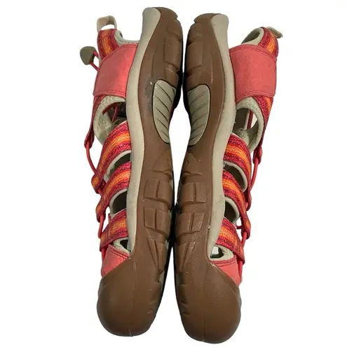Keen Newport H2 Coral Safari Waterproof Anti Odor Sandals Women 10 Hiking Shoes