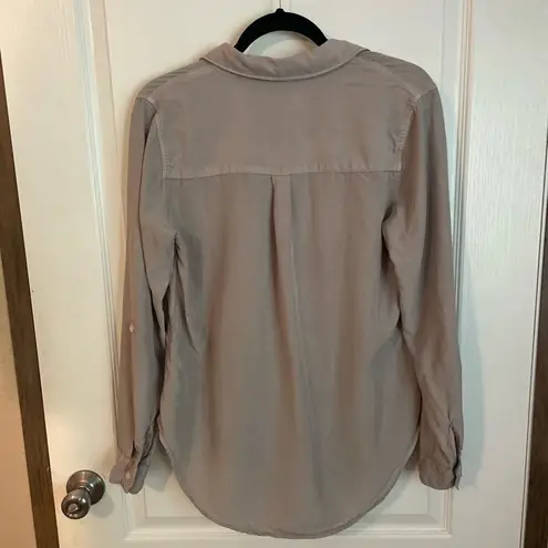 Thread and Supply  button down long sleeve top