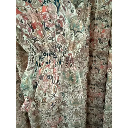 Zadig & Voltaire Zadig & Voltaire Raya Mousseline Mini Kale Dress Multicolor Size Medium