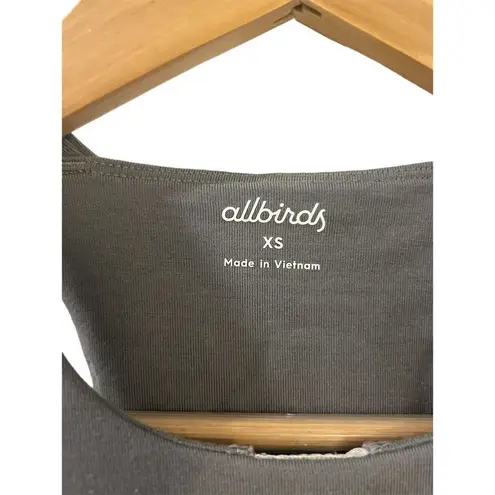 Allbirds Tank Top Natural Run Form XS Gray Activewear