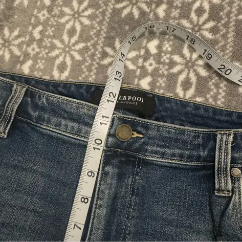 NWT Stitch Fix Liverpool Kennedy Crop Straight In Kennedy Wash Size 16/33 Tall Blue