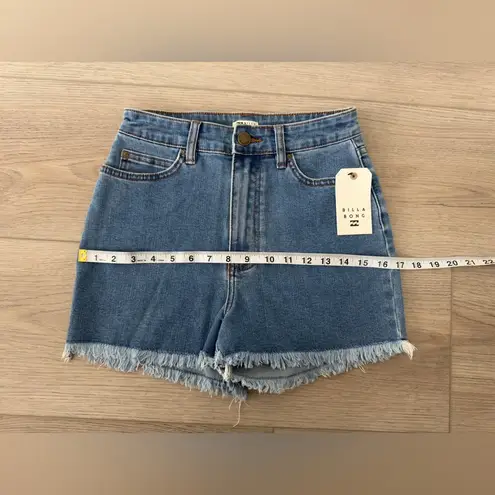 Billabong  Blue Jean Shorts with Frayed Hem 🩵