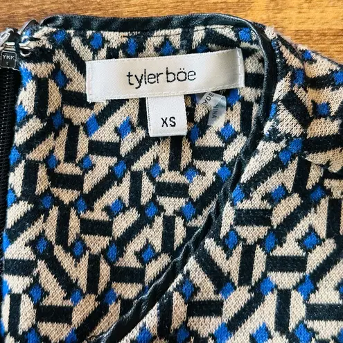 Tyler Boe Geometric Sweater Dress