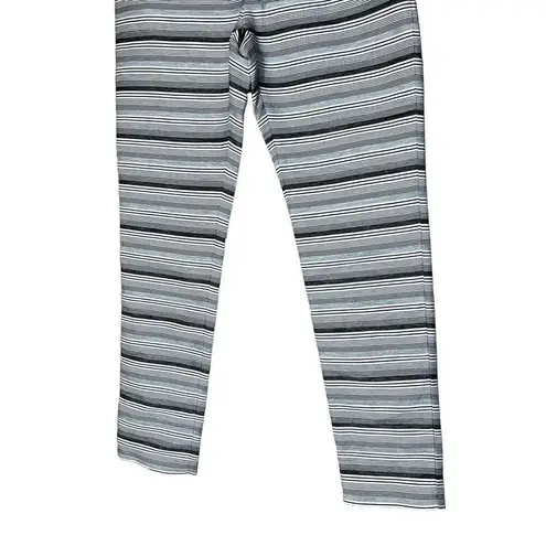 Creatures Of The Wind Career Style Stripped Pants Size 2 Black