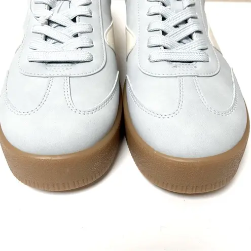 Dolce Vita Russo Platform Sneakers Blue White Tan Shoes Size 8 NEW
