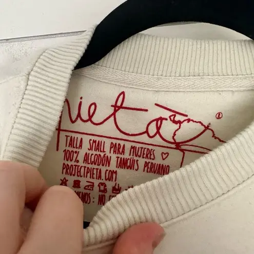 Project Pieta Women’s Small Peruana Sweatshirt Peruvian Peru