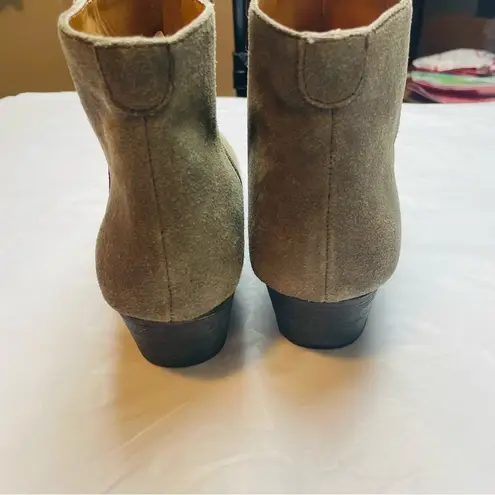 Kelsi Dagger  Tan Suede Booties