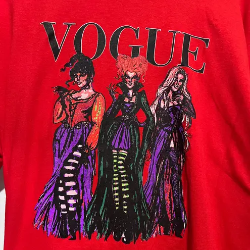 Red Vogue x Hocus Pocus long sleeve shirt #HocusPocus #Vogue No size tags fit up Size L