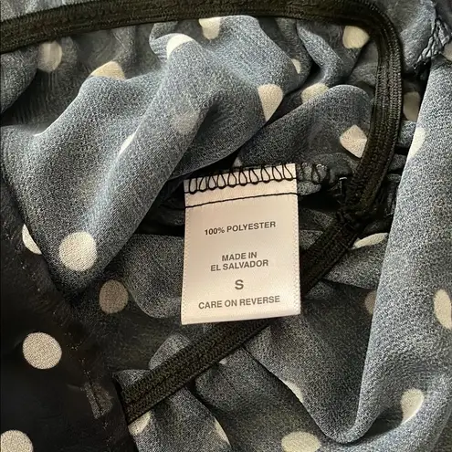 SWEET PEA for NY&Co Black and White Polka Dot Off