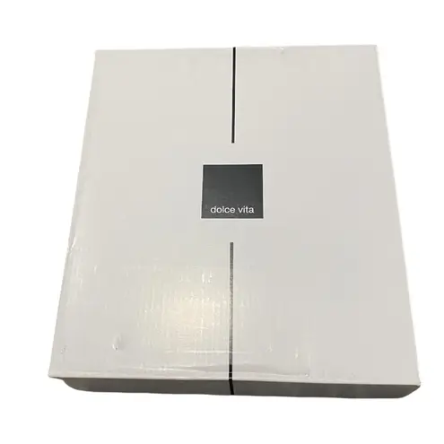 Dolce Vita Brown Suede Lacy Espadrille Wedge Sandal Size 8.5