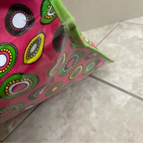 MSC Mainstreet Collection 14x14x4” Tote w/Handles Colorful Bag Light Wright