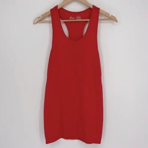 Zyia Active Copper Charged Racerback Workout Tank Women’s Size Medium Red