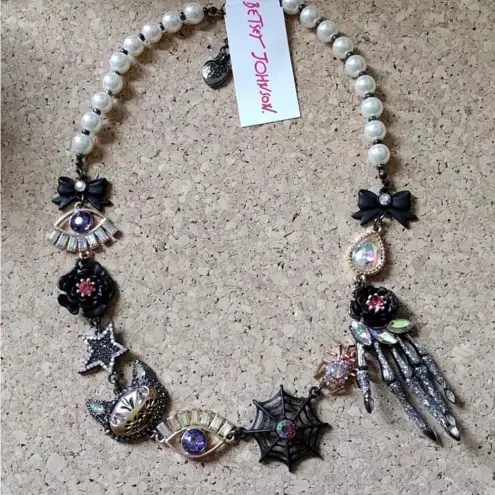 Betsey Johnson NWT  Halloween Necklace Rare