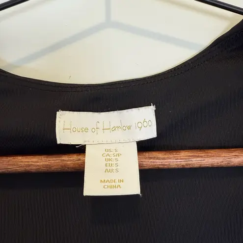 House of Harlow 1960 Black Bodysuit