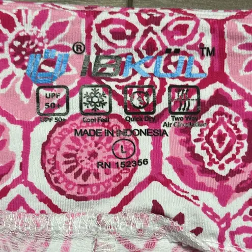 IBKUL 15” Terra Print Swing Golf Skirt Skort Pink Size Large