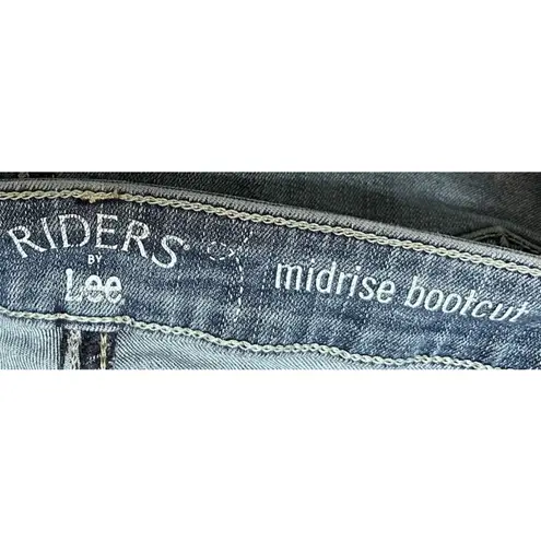 Riders By Lee  Women's‎ Mid Rise Bootcut Jeans Size 14P