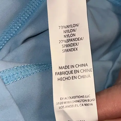 NWT! Live Electric Tye Dye Fitness Yoga Athletic Leggings Blue