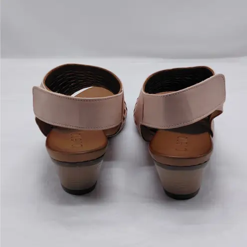 Bueno Lacey Women's Sandals Shoes Size 39(US 8.5) Pink Casual Boho Chunky Heel