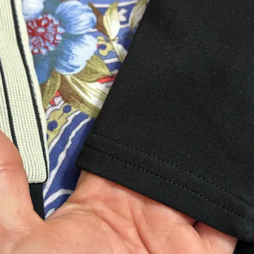 Two piece tracksuit crop jacket high waist pants track pants joggers 2 piece set Black