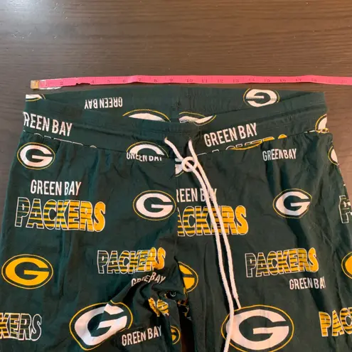 NFL Team Apparel NFL Green Bay Packers Womens Sleepwear Pajama Pants XL All Over Print