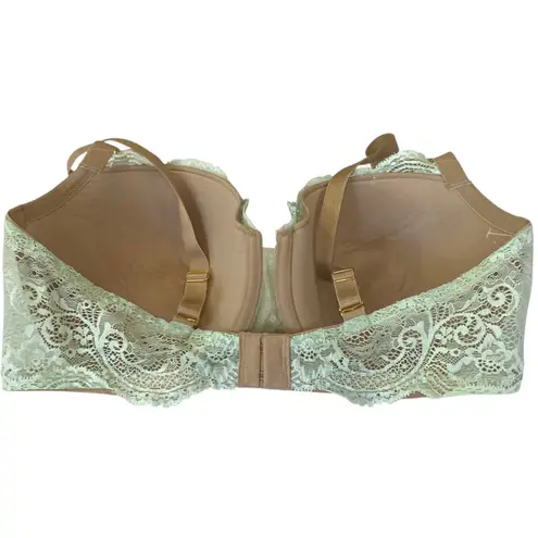 Thirdlove 24/7 memory foam Lace Balconette Bra in mint Green Size 36DD 36E