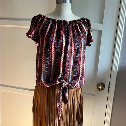 Liberty Love •Scandinavian peasant blouse•sz M