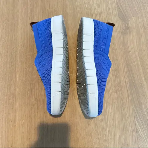 Ryka Hera Slip-On Shoes Blue Sz 11 Casual Comfort Knit Loafers Sneakers Luxury