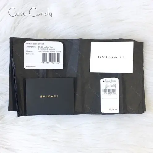 🔃Bulgari Black Leather Accordion Crossbody Bag