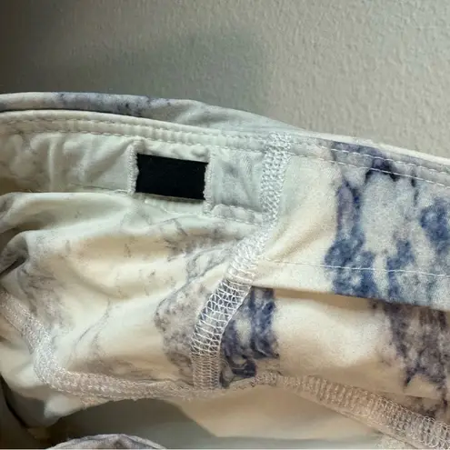 Varley Women’s Performance Windsor Tight Teal Marble Leggings Size XXS