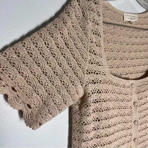 Sézane Sezane Cassey Crochet Dress Solidarity Creation Cream Sz M