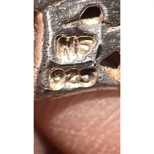 Unique Signed NF 925 Sterling Silver Braided Pattern Size 8