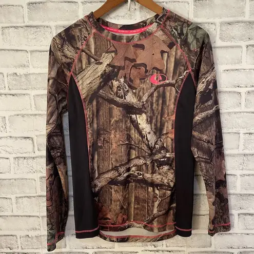 Mossy Oak Women’s Infinity Break Up LS Compression Hunting Shirt Medium 8/10