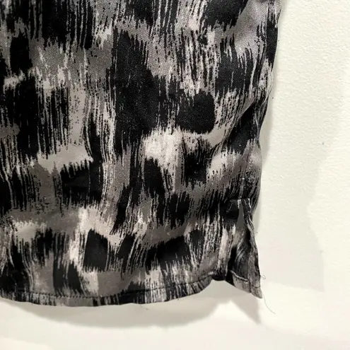 Studio Works  Gray & Black Leopard Tank Small