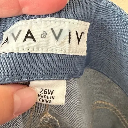 Ava & Viv  size 26W jeans
