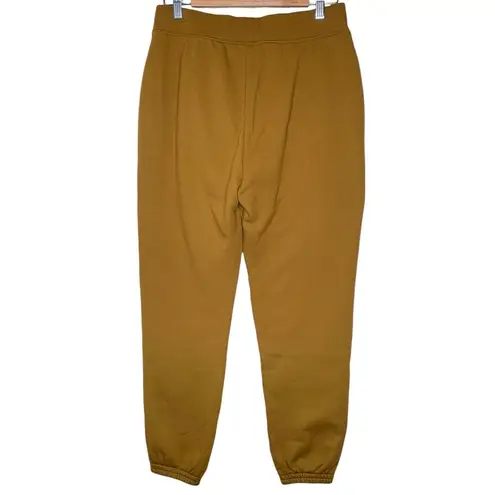 Girlfriend Collective  50/50 Classic Jogger Sweatpants Cotton Sycamore Mustard M