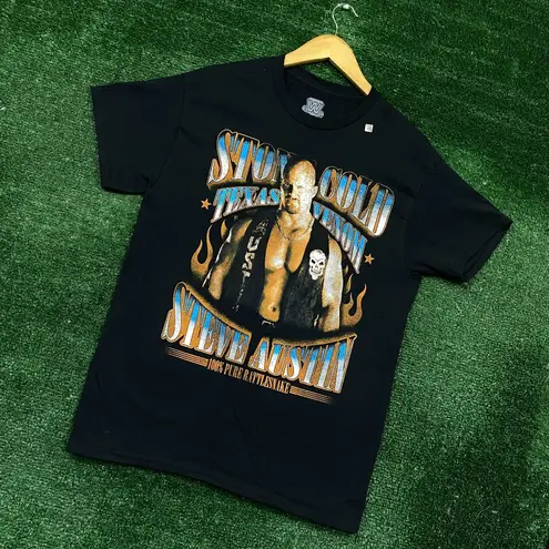 WWE Legends Stone Cold Steve Austin Texas Venom T-Shirt Size Medium