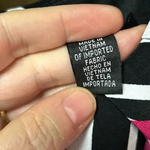 R & M Richards Dress and Jacket Set - Black and White Print - Size 10