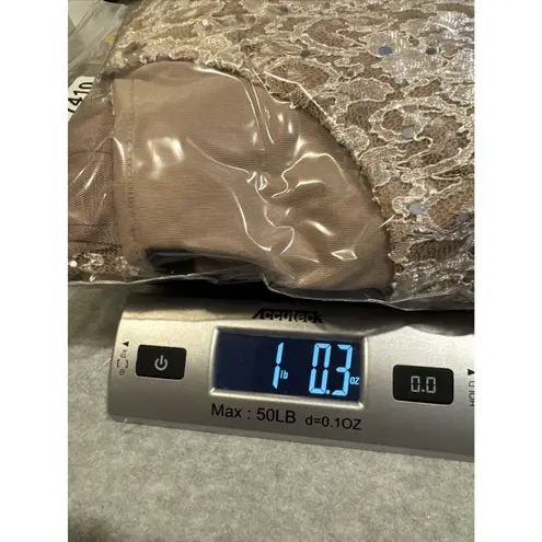 Candalite Vintage Y2K Coquette Fairy Maxi Dress M Pink Lace Crochet Sparkle