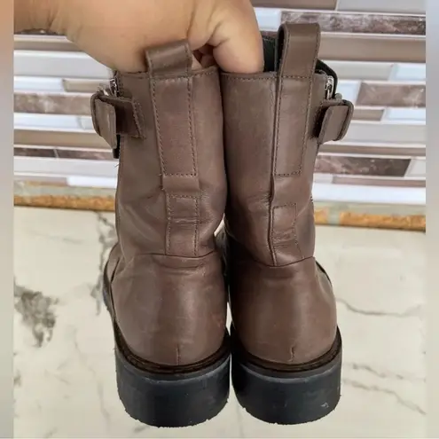 ALLSAINTS Daria Cuffed Combat Boot 39/8.5