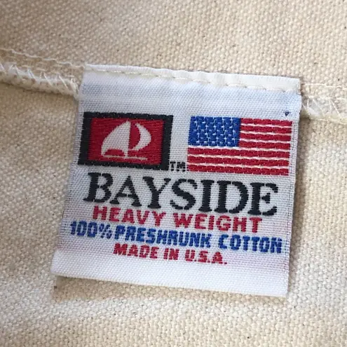 Coachella Canvas Beige Tote Bag 100% Cotton Bayside Heavyweight Pink